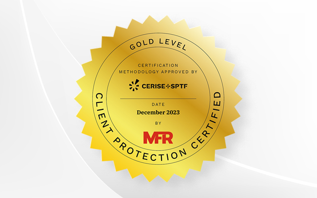 Certificado Protección al Cliente