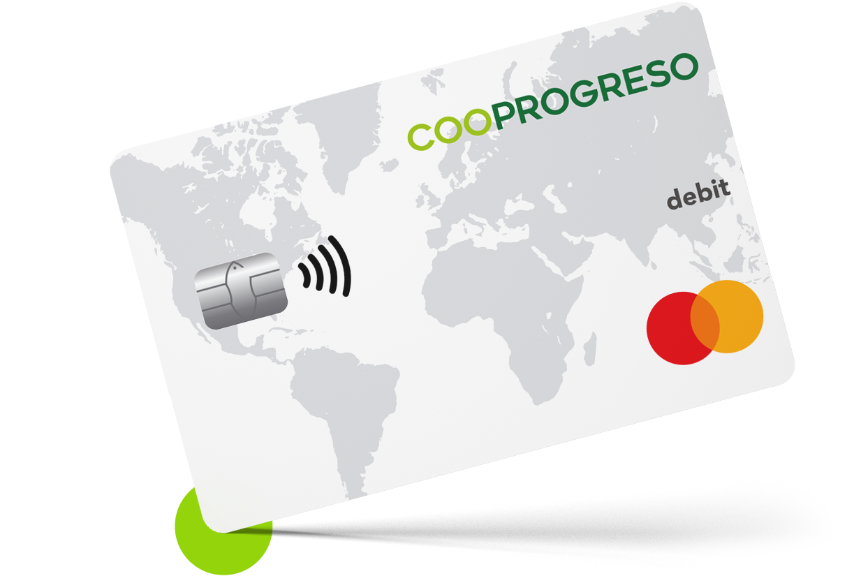 Tarjeta Cooprogreso Mastercard Debit